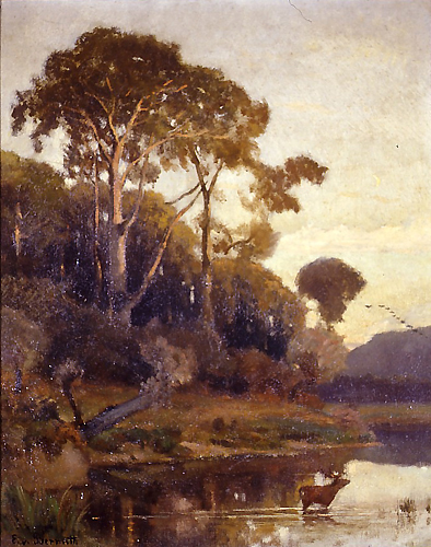 Ernst von Bernuth: Am Waldsee (o. Jahr)